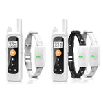 Remote Control Dog Barking Control Device Rechargeable Waterproof Electric Shock Collar, One To One, One To Two