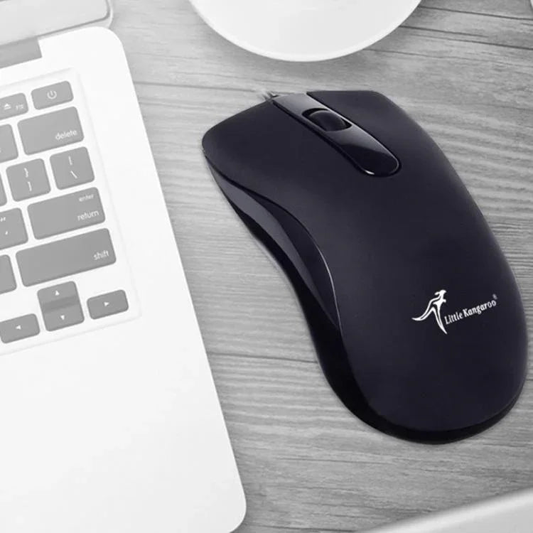Souris optique filaire ergonomique 1000 DPI Little Kangaroo DS-917 pour ordinateur portable, bureau, jeu, DS-917 USB