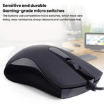 Souris optique filaire ergonomique 1000 DPI Little Kangaroo DS-917 pour ordinateur portable, bureau, jeu, DS-917 USB