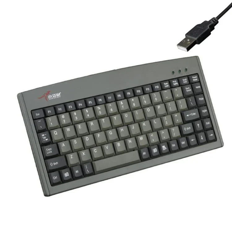 Clavier filaire Little Kangaroo DS-3000 88 touches avec anneau magnétique pour ordinateur portable, clavier industriel de bureau, PS2, USB