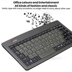 Clavier filaire Little Kangaroo DS-3000 88 touches avec anneau magnétique pour ordinateur portable, clavier industriel de bureau, PS2, USB