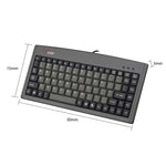 Clavier filaire Little Kangaroo DS-3000 88 touches avec anneau magnétique pour ordinateur portable, clavier industriel de bureau, PS2, USB