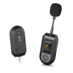 Amplificateur de microphone sans fil 2,4G portable, 1 en 1 clip cravate, 1 en 1 casque, 1 en 2 clip cravate, 1 en 2 casque