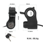 Pour trottinettes KUGOO / Kukirin G2 Pro / G2 Max, incluant serrure à clé de contact