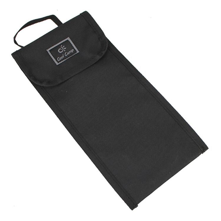 COOL CAMP F-3014 2 sacs de rangement rectangulaires pour piquets de tente de camping en plein air, sacs à outils portatifs