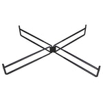 COOL CAMP CF-7001 Support pliant de rangement pour camping en extérieur Tapis de support de base pour seau d'eau de camping
