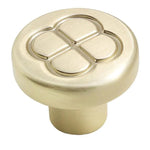 Poignée de porte d'armoire vintage fleur en alliage de zinc pour tiroirs et armoires, trou unique café, 96 mm café, 128 mm café, trou unique gris, 96 mm gris, 128 mm gris, trou unique cuivre brossé, 96 mm cuivre brossé, 128 mm cuivre brossé