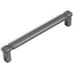Poignée de porte d'armoire vintage en alliage de zinc pour tiroirs et armoires, trou unique café, 96 mm café, 128 mm café, trou unique gris, 96 mm gris, 128 mm gris, trou unique cuivre brossé, 96 mm cuivre brossé, 128 mm cuivre brossé