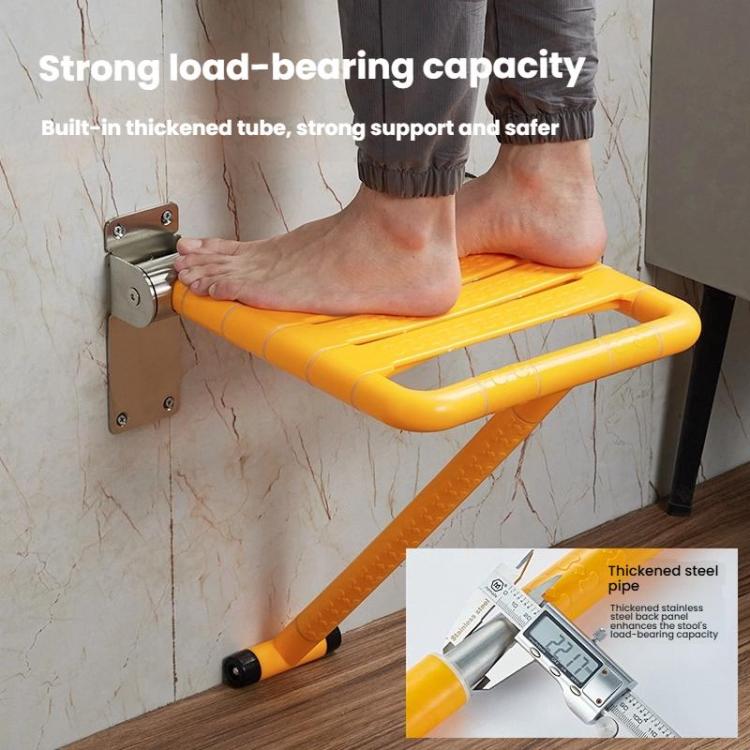 Tabouret de douche mural pliant, chaise de sécurité pour salle de bain, pour personnes âgées et handicapées