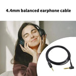 Câble casque équilibré 4,4 mm pour Sony WH-1000XM2 / WH-1000XM3 / WH-1000XM4 / WH-CH710N / WH-H900N, câble équilibré 4,4 mm 1,5 m