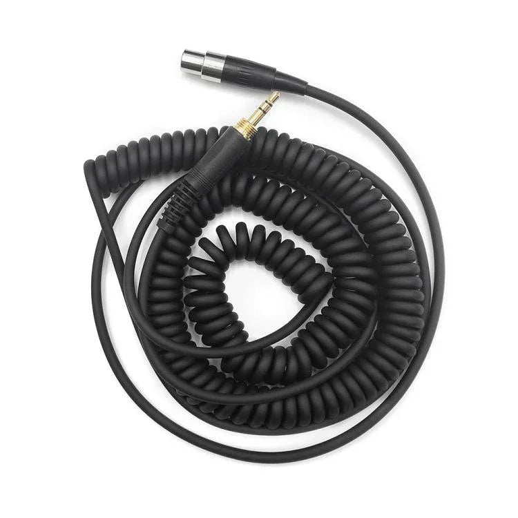 Câble casque avec prise 6,35 mm pour AKG Q701 Q702 K712 K240, ressort 1,5-4,5 m, droit 3 m