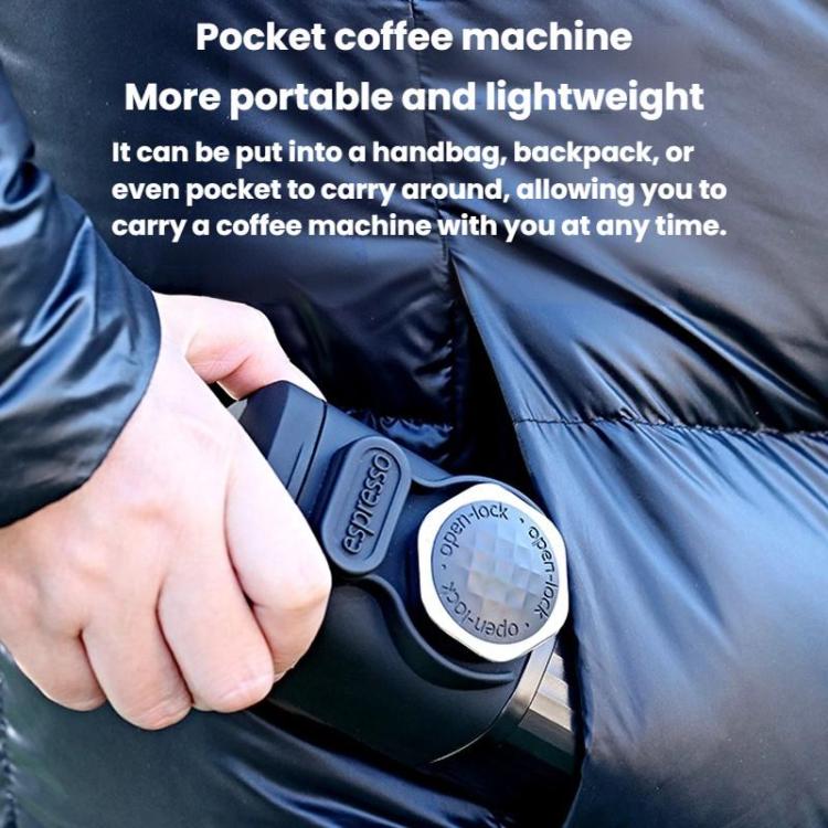 Cafetière portable à pression manuelle pour la maison et les voyages