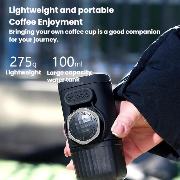 Cafetière portable à pression manuelle pour la maison et les voyages