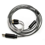 Câble prise Type-C vers interface MMCX 1,2 m pour casque Shure SE215 / SE315 / SE425 / SE535 / SE846, contrôle en ligne, standard
