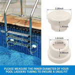 Bouchon de remplacement DDV pour échelle de piscine de 1,9 pouce, 1 pièce