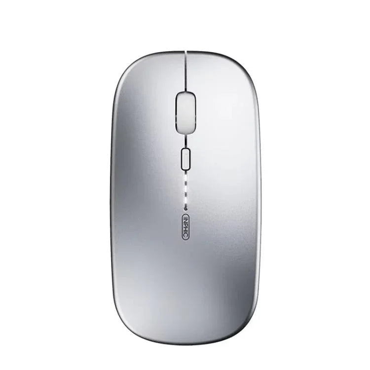 Souris sans fil Bluetooth tri-mode rechargeable Inphic M1 PRO avec affichage du niveau de batterie
