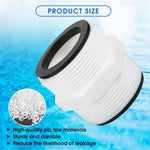 Connecteur de tuyau de piscine 1,5 pouce 2 voies pour Intex, Coleman, Hayward