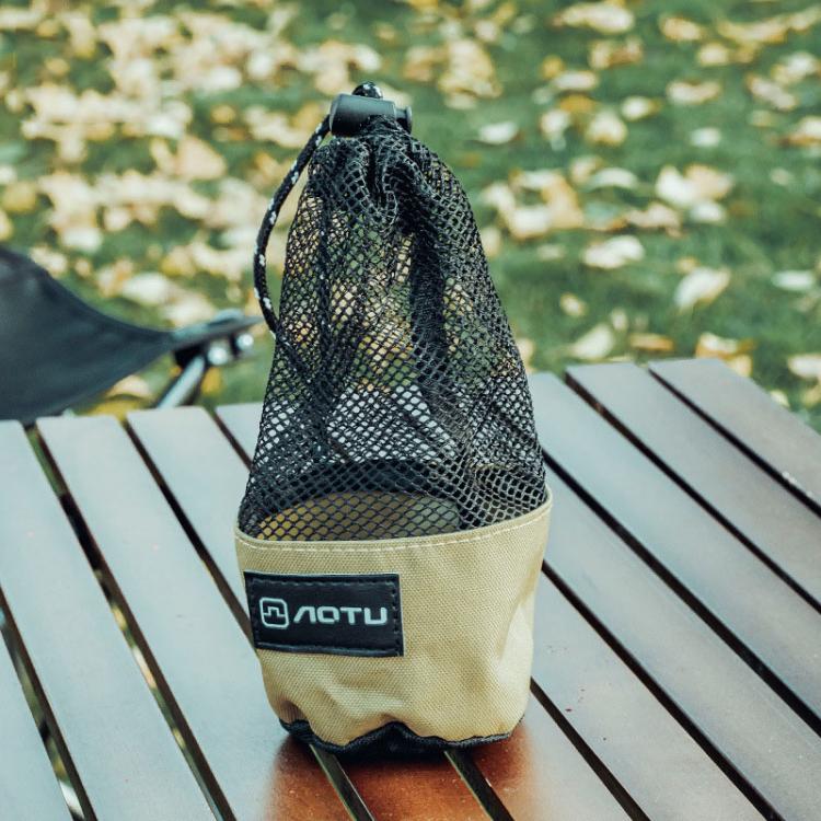 AOTU AT6662-2 Sac de rangement portable et étanche pour tasses de camping, sac de rangement divers pour voyage en extérieur