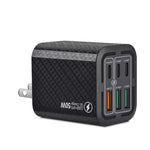 Chargeur de téléphone portable 6 ports 3USB+3Type-C 50W charge rapide, prise EU (Noir), prise EU (Blanc), prise EU (Jaune), prise US (Noir), prise US (Blanc), prise US (Jaune), prise UK (Noir), prise UK (Blanc), prise UK (Jaune)