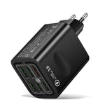 Chargeur de téléphone à charge rapide multi-port 6USB BK321, prise EU (Noir), prise EU (Blanc), prise EU (Jaune), prise US (Noir), prise US (Blanc), prise US (Jaune), prise UK (Noir), prise UK (Blanc), prise UK (Jaune)