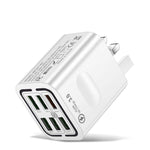 Chargeur de téléphone à charge rapide multi-port 6USB BK321, prise EU (Noir), prise EU (Blanc), prise EU (Jaune), prise US (Noir), prise US (Blanc), prise US (Jaune), prise UK (Noir), prise UK (Blanc), prise UK (Jaune)