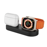 Station de rangement et de charge de bureau 2 en 1 AhaStyle DD97 pour Apple Watch et écouteurs.