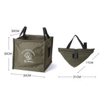 AOTU AT6361 Poubelle Pliante d'Extérieur 27L Grande Capacité Organisateur de Rangement Boîte de Rangement Portable pour Camping