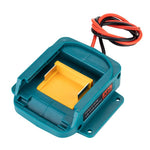 Convertisseur batterie outil chargeur batterie lithium Makita 18V 18650, sans interrupteur de protection, avec interrupteur de protection