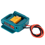 Convertisseur batterie outil chargeur batterie lithium Makita 18V 18650, sans interrupteur de protection, avec interrupteur de protection
