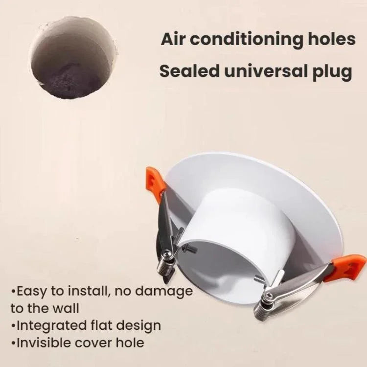 Bouchon de ventilation pour climatiseur pour décoration et embellissement de conduits