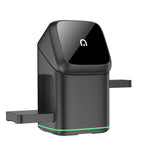 Support de charge sans fil magnétique rotatif 3-en-1 en métal