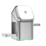 Support de charge sans fil magnétique rotatif 3-en-1 en métal