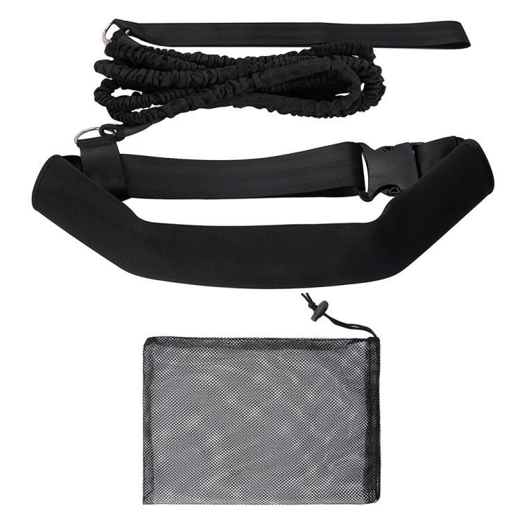 Ceinture d'entraînement à la force de natation avec bloc et corde élastique