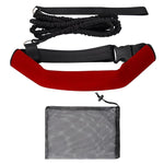 Ceinture d'entraînement à la force de natation avec bloc et corde élastique