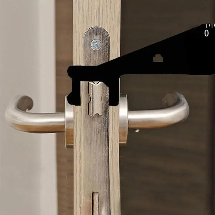 Pied-de-biche manuel à levier pour écartement de porte multifonctionnel