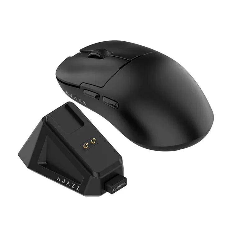 Souris sans fil magnétique tri-mode Ajazz AJ159P MC, ergonomique, légère, silencieuse, souris gaming