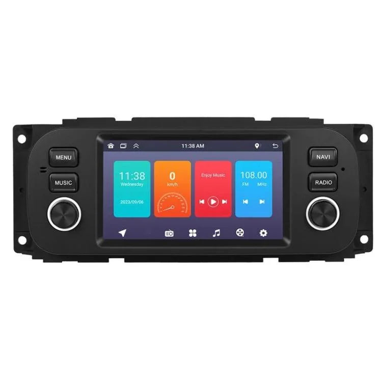 Lecteur de voiture Android 5 pouces, unité tout-en-un de commande centrale de voiture, version standard, version standard + caméra 12 LED + micro