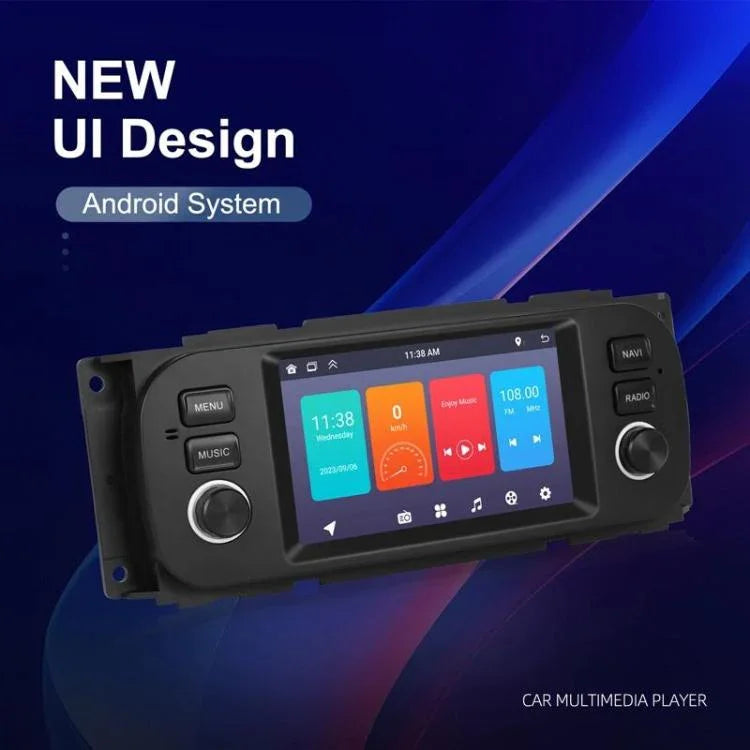 Lecteur de voiture Android 5 pouces, unité tout-en-un de commande centrale de voiture, version standard, version standard + caméra 12 LED + micro