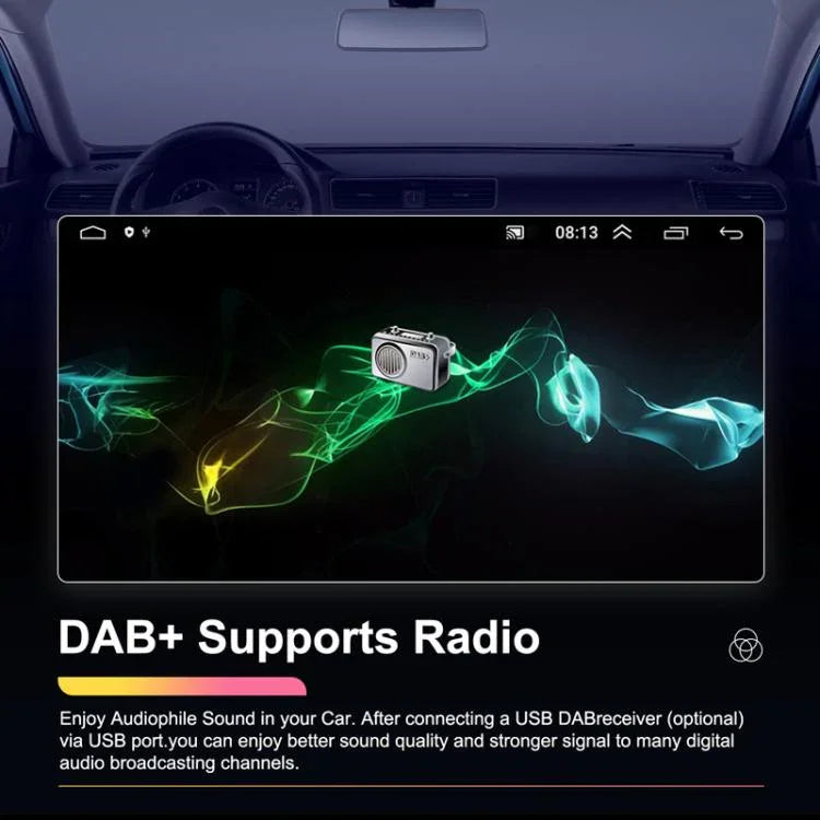 Lecteur de voiture Android 5 pouces, unité tout-en-un de commande centrale de voiture, version standard, version standard + caméra 12 LED + micro