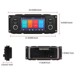 Lecteur de voiture Android 5 pouces, unité tout-en-un de commande centrale de voiture, version standard, version standard + caméra 12 LED + micro