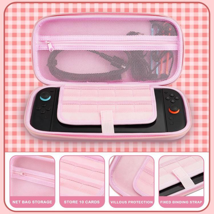 Pack d’Accessoires Sakura pour Nintendo Switch 2, Étui de Transport Portable avec Coque, 4 Grip pour Pouce, Protection d’Écran & Support