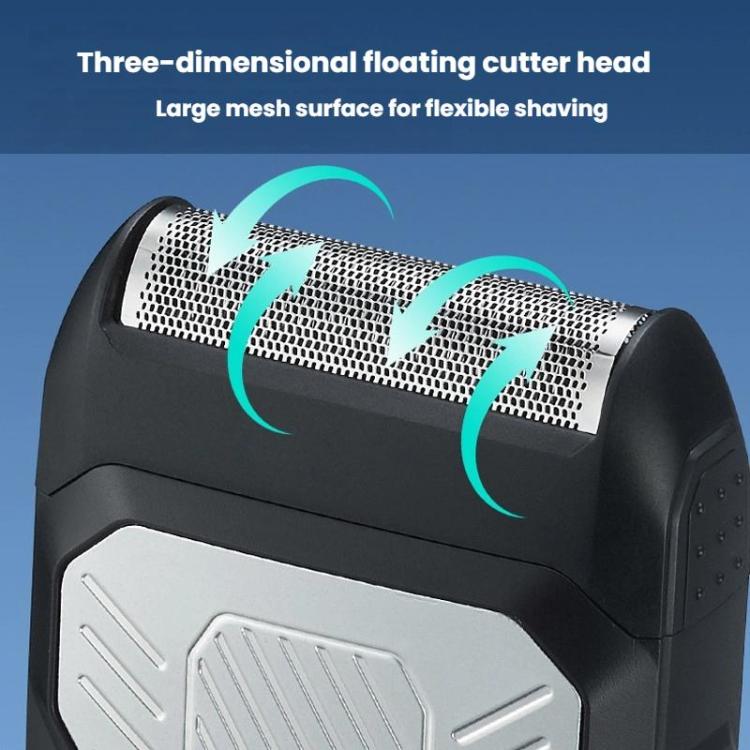 Rasoir électrique rechargeable à tête oscillante