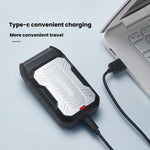 Rasoir électrique rechargeable à tête oscillante