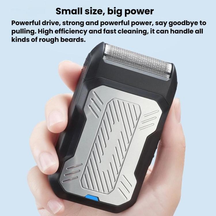 Rasoir électrique rechargeable à tête oscillante