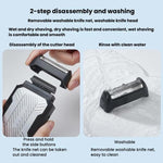 Rasoir électrique rechargeable à tête oscillante