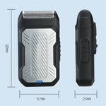 Rasoir électrique rechargeable à tête oscillante