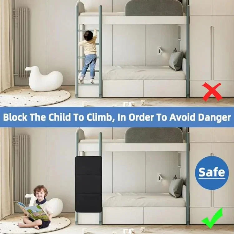 Plaque de verrouillage de protection anti-chute pour échelle de lit superposé pour enfants