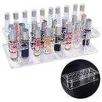 Présentoir à rouge à lèvres transparent en acrylique 36 trous, support de rangement pour parfum et pinceaux de maquillage, YX202