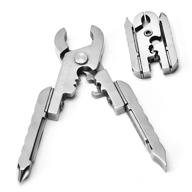 Pince multifonction Tournevis Outils d'urgence extérieurs, 10 en 1