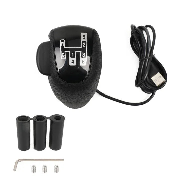 Simulateur de Joystick de Course avec Bouton de Changement de Vitesse Eurogamer pour Logitech G29 / G27 / G25, HB044